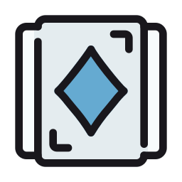 Poker cards icon