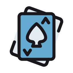 Poker cards icon