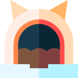 cama para mascotas icono