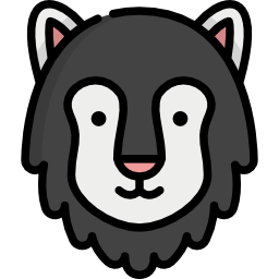 Siberian husky icon