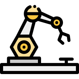 Mechanical arm icon