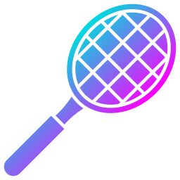 Tennis racket icon