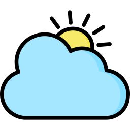 nuageux Icône