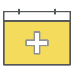 Medical appointment icon