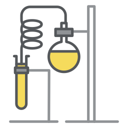 attrezzatura da laboratorio icona