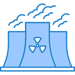 planta nuclear icono