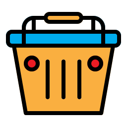 Shopping basket icon