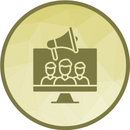 Öffentlichkeitsarbeit icon