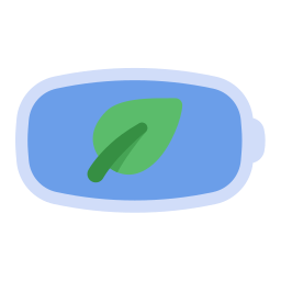 Battery eco icon