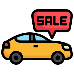 vente de voitures Icône