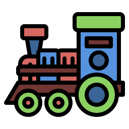 trein speelgoed icoon