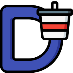 文字d icon