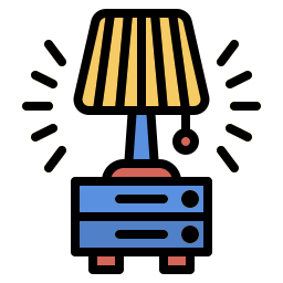 lampa stołowa ikona