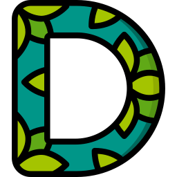 Letter d icon