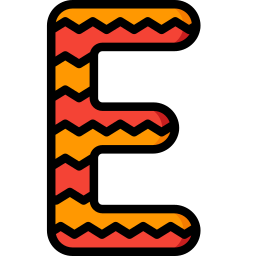 Letter e icon