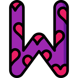 Letter w icon