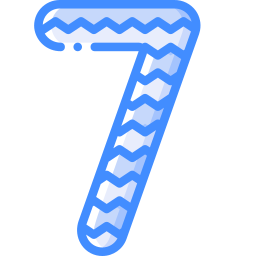 numero 7 Ícone