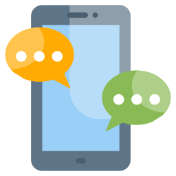 Mobile chat icon