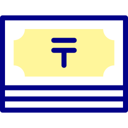 Тенге иконка