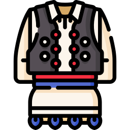 vestido tradicional icono