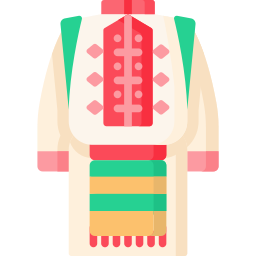 tradycyjny strój ikona