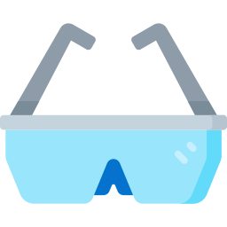 Safety glasses icon