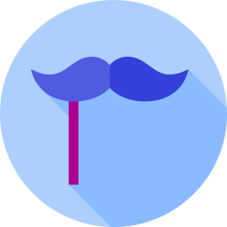 bigode Ícone