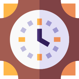 Wall clock icon