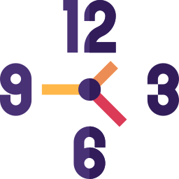 Wall clock icon