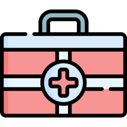 First aid kit icon