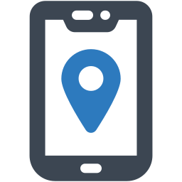 Mobile map icon