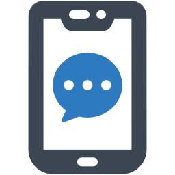 chat telefónico icono