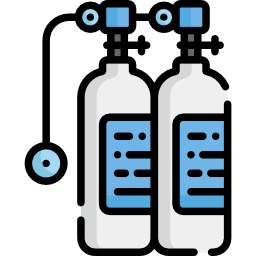 réservoirs d'oxygène Icône