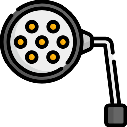 lámpara de cirugía icono