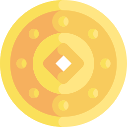 Chinese coin icon