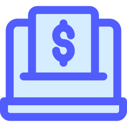 Online payment icon