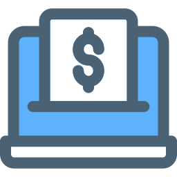 Online payment icon