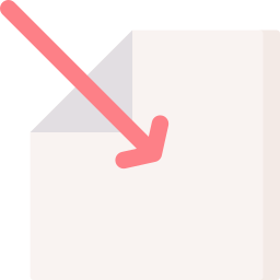 Folding guide icon