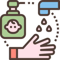 Hand washing icon