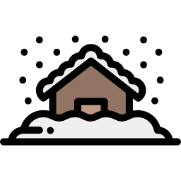 Snow fall icon