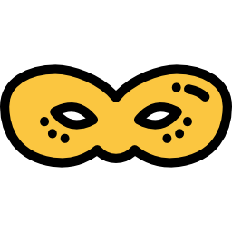 máscara icono
