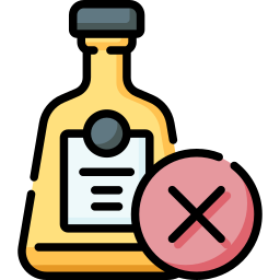 No alcohol icon