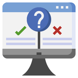 Online question icon