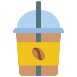 caffè ghiacciato icona