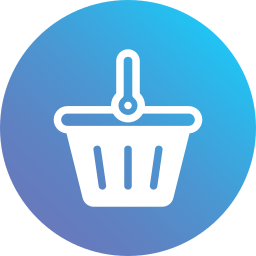 Shopping basket icon