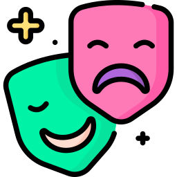 Carnival mask icon