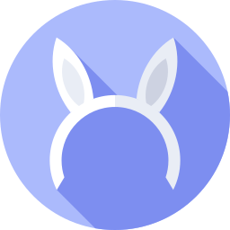 orejas de conejo icono