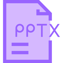 pptx Ícone