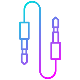 cable de audio icono