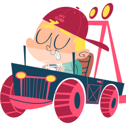 4x4 sticker